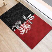 Custom British Lions New Zealand Rubber Doormat Unique Style - Wonder Print Shop
