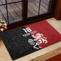 Custom British Lions New Zealand Rubber Doormat Unique Style - Wonder Print Shop