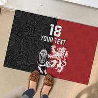 Custom British Lions New Zealand Rubber Doormat Unique Style - Wonder Print Shop