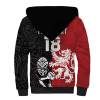 Custom British Lions New Zealand Sherpa Hoodie Unique Style - Wonder Print Shop