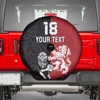 Custom British Lions New Zealand Spare Tire Cover Unique Style - Wonder Print Shop