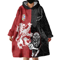 Custom British Lions New Zealand Wearable Blanket Hoodie Unique Style - Wonder Print Shop