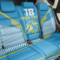 Custom Saint Lucia Kings Cricket Back Car Seat Cover Beinspired Go Champion - Wonder Print Shop