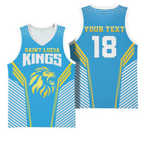 Custom Saint Lucia Kings Cricket Basketball Jersey Beinspired Go Champion - Wonder Print Shop