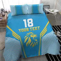 Custom Saint Lucia Kings Cricket Bedding Set Beinspired Go Champion - Wonder Print Shop