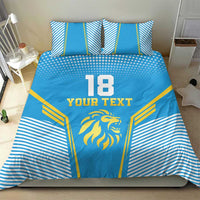 Custom Saint Lucia Kings Cricket Bedding Set Beinspired Go Champion - Wonder Print Shop