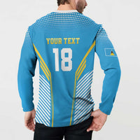 Custom Saint Lucia Kings Cricket Button Sweatshirt Beinspired Go Champion - Wonder Print Shop