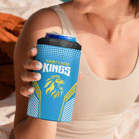 Custom Saint Lucia Kings Cricket 4 in 1 Can Cooler Tumbler Beinspired Go Champion - Wonder Print Shop