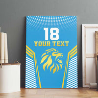 Custom Saint Lucia Kings Cricket Canvas Wall Art Beinspired Go Champion - Wonder Print Shop