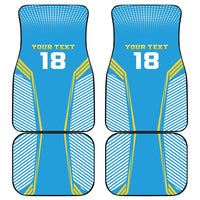 Custom Saint Lucia Kings Cricket Car Mats Beinspired Go Champion - Wonder Print Shop