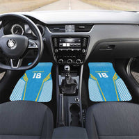 Custom Saint Lucia Kings Cricket Car Mats Beinspired Go Champion - Wonder Print Shop