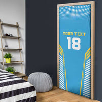 Custom Saint Lucia Kings Cricket Door Cover Beinspired Go Champion - Wonder Print Shop