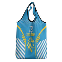 Custom Saint Lucia Kings Cricket Grocery Bag Beinspired Go Champion - Wonder Print Shop