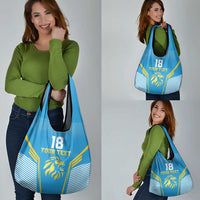 Custom Saint Lucia Kings Cricket Grocery Bag Beinspired Go Champion - Wonder Print Shop