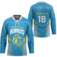 Custom Saint Lucia Kings Cricket Hockey Jersey Beinspired Go Champion - Wonder Print Shop