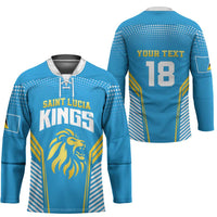 Custom Saint Lucia Kings Cricket Hockey Jersey Beinspired Go Champion - Wonder Print Shop
