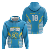 Custom Saint Lucia Kings Cricket Hoodie Beinspired Go Champion - Wonder Print Shop