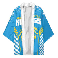 Custom Saint Lucia Kings Cricket Kimono Beinspired Go Champion - Wonder Print Shop