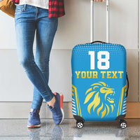 Custom Saint Lucia Kings Cricket Luggage Cover Beinspired Go Champion - Wonder Print Shop