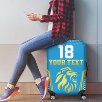 Custom Saint Lucia Kings Cricket Luggage Cover Beinspired Go Champion - Wonder Print Shop