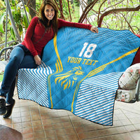 Custom Saint Lucia Kings Cricket Quilt Beinspired Go Champion - Wonder Print Shop
