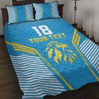 Custom Saint Lucia Kings Cricket Quilt Bed Set Beinspired Go Champion - Wonder Print Shop