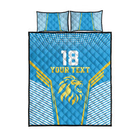 Custom Saint Lucia Kings Cricket Quilt Bed Set Beinspired Go Champion - Wonder Print Shop