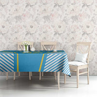 Custom Saint Lucia Kings Cricket Tablecloth Beinspired Go Champion - Wonder Print Shop