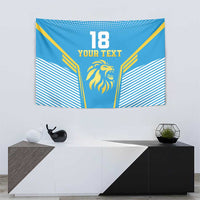 Custom Saint Lucia Kings Cricket Tapestry Beinspired Go Champion - Wonder Print Shop