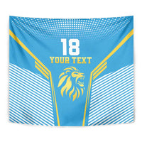 Custom Saint Lucia Kings Cricket Tapestry Beinspired Go Champion - Wonder Print Shop