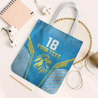 Custom Saint Lucia Kings Cricket Tote Bag Beinspired Go Champion - Wonder Print Shop