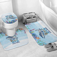 Personalized Cayman Islands 345 Bathroom Set Watercolor Turtle - Wonder Print Shop
