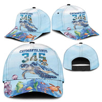 Cayman Islands 345 Classic Cap Watercolor Turtle - Wonder Print Shop