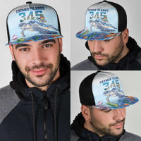 Cayman Islands 345 Mesh Trucker Cap Watercolor Turtle - Wonder Print Shop