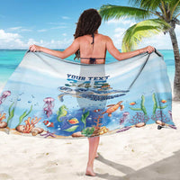 Personalized Cayman Islands 345 Sarong Watercolor Turtle - Wonder Print Shop