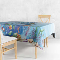 Personalized Cayman Islands 345 Tablecloth Watercolor Turtle - Wonder Print Shop