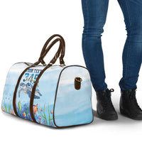 Personalized Cayman Islands 345 Travel Bag Watercolor Turtle - Wonder Print Shop
