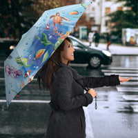 Personalized Cayman Islands 345 Umbrella Watercolor Turtle - Wonder Print Shop