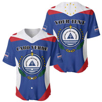 Personalized Cape Verde Coat Of Arms Baseball Jersey Sport Style - Wonder Print Shop