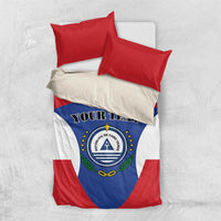 Personalized Cape Verde Coat Of Arms Bedding Set Sport Style - Wonder Print Shop