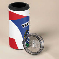 Personalized Cape Verde Coat Of Arms 4 in 1 Can Cooler Tumbler Sport Style - Wonder Print Shop