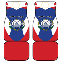 Personalized Cape Verde Coat Of Arms Car Mats Sport Style - Wonder Print Shop