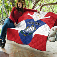 Personalized Cape Verde Coat Of Arms Quilt Sport Style - Wonder Print Shop