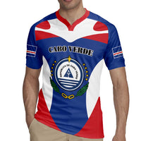 Personalized Cape Verde Coat Of Arms Rugby Jersey Sport Style - Wonder Print Shop