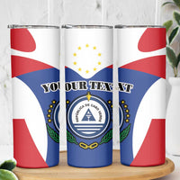 Personalized Cape Verde Coat Of Arms Skinny Tumbler Sport Style - Wonder Print Shop