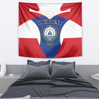 Personalized Cape Verde Coat Of Arms Tapestry Sport Style - Wonder Print Shop