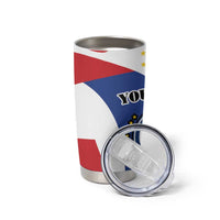 Personalized Cape Verde Coat Of Arms Tumbler Cup Sport Style - Wonder Print Shop