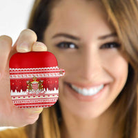 Monaco Christmas AirPods Case Joyeux Noel Coat Of Arms - Wonder Print Shop