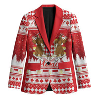 Monaco Christmas Blazer Joyeux Noel Coat Of Arms - Wonder Print Shop