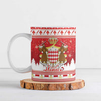 Monaco Christmas Ceramic Mug Joyeux Noel Coat Of Arms - Wonder Print Shop
